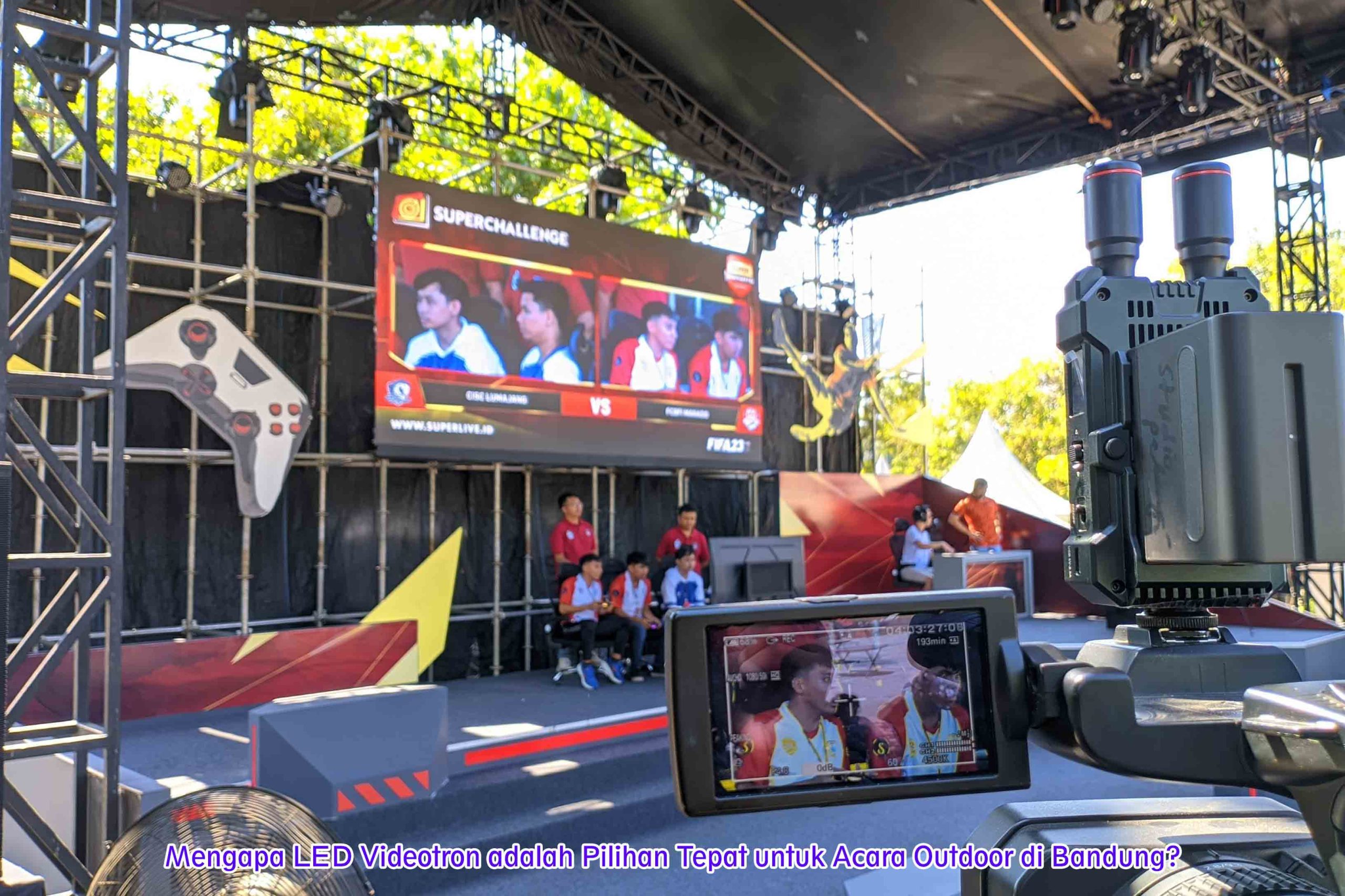Mengapa LED Videotron adalah Pilihan untuk Acara Outdoor di Bandung?