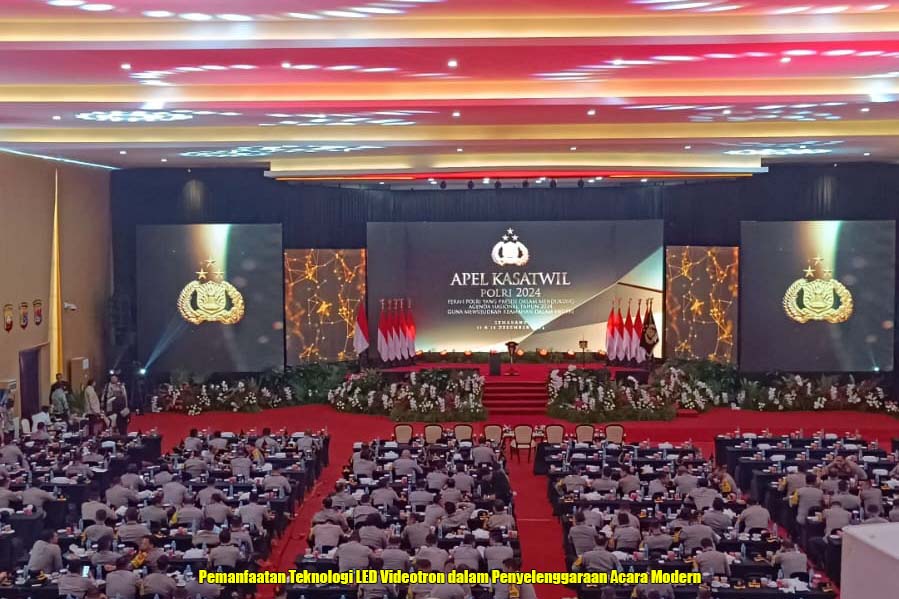 Pemanfaatan Teknologi LED Videotron dalam Penyelenggaraan Acara Modern