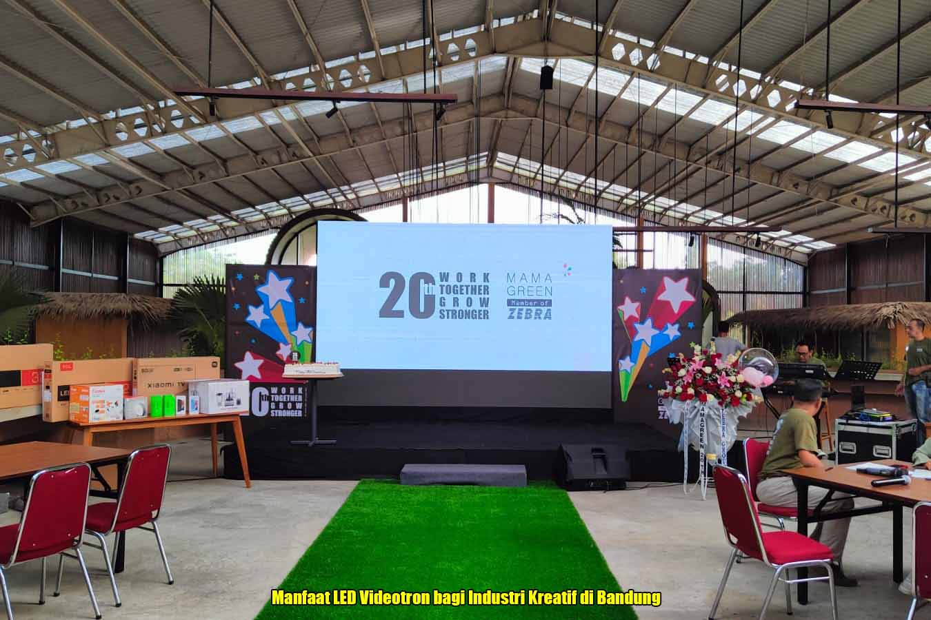 Manfaat LED Videotron bagi Industri Kreatif di Bandung
