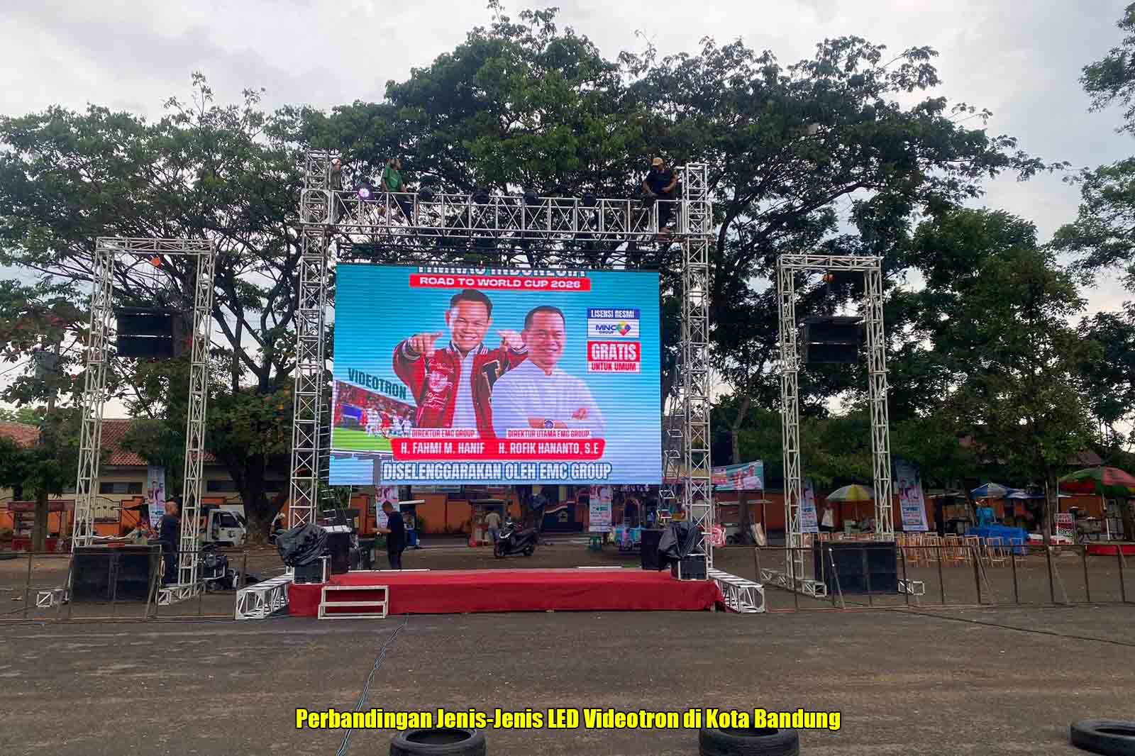 Perbandingan Jenis-Jenis LED Videotron di Kota Bandung