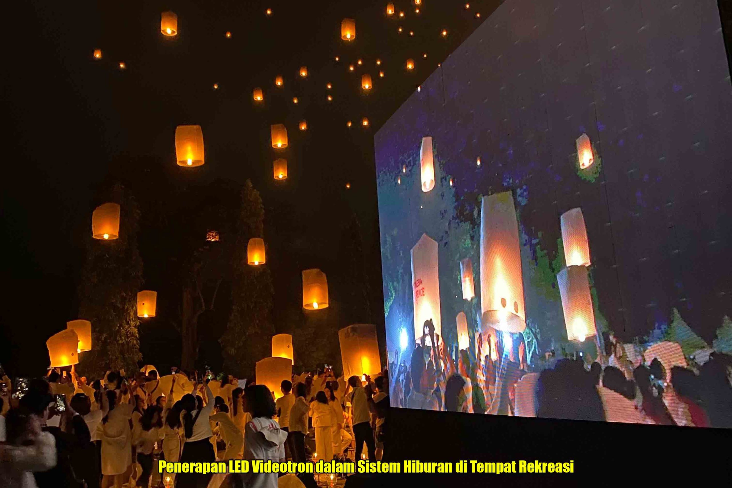 Penerapan LED Videotron dalam Sistem Hiburan di Tempat Rekreasi