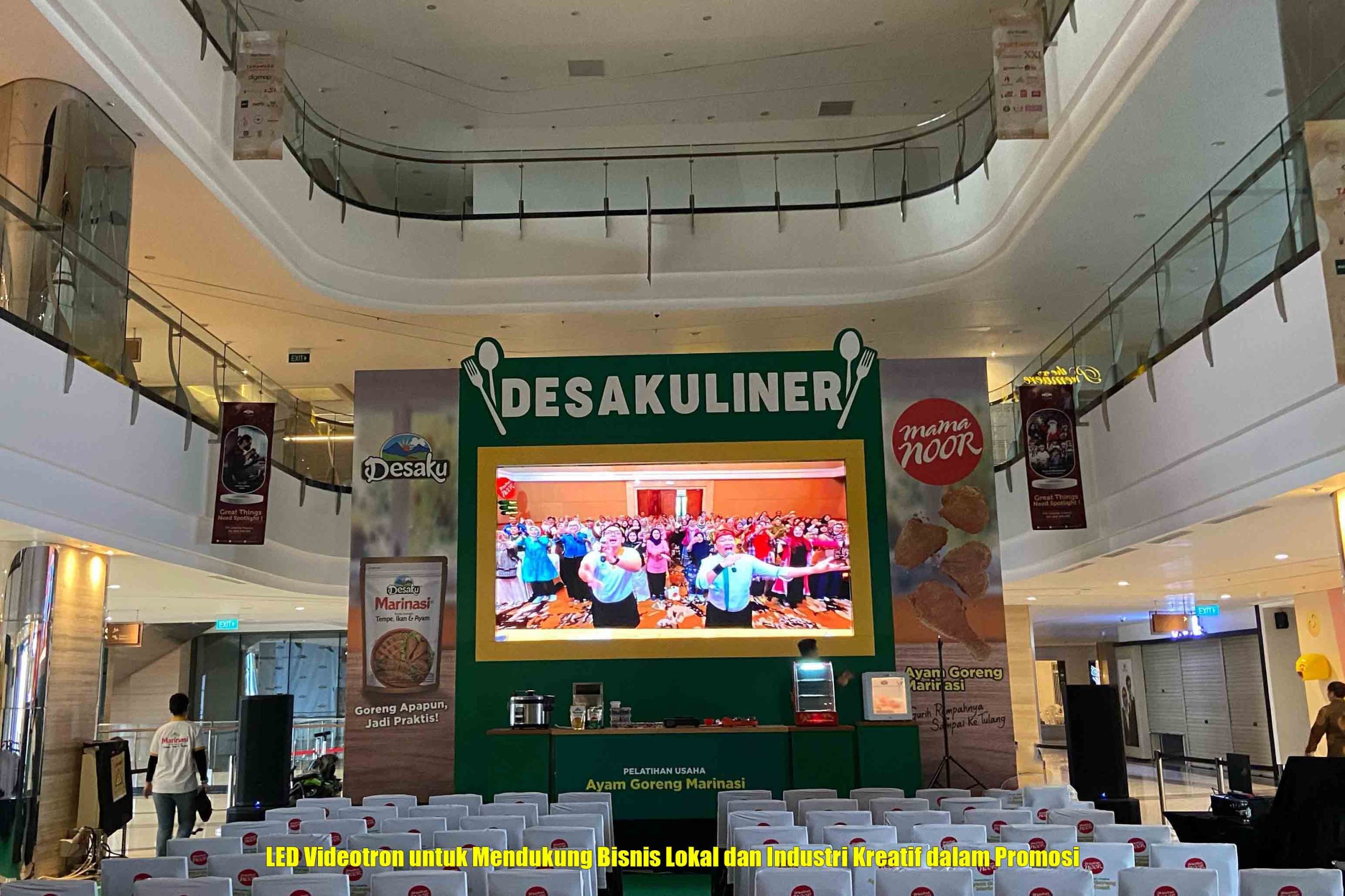 LED Videotron untuk Mendukung Bisnis Lokal dan Industri Kreatif dalam Promosi