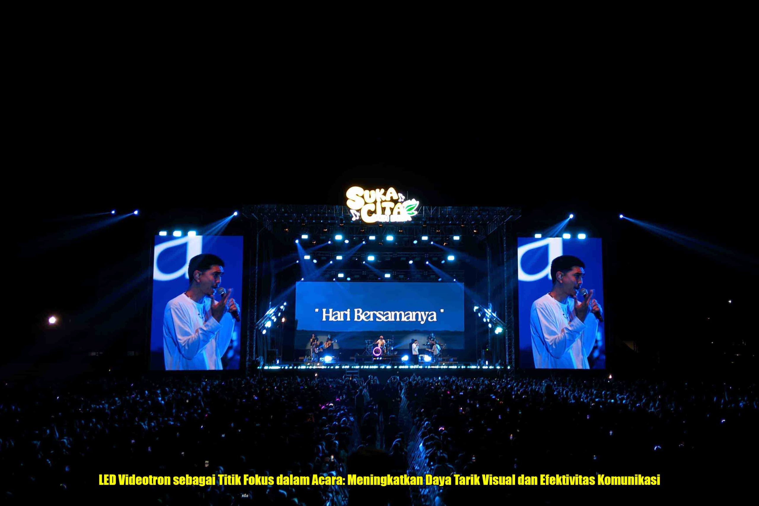LED Videotron sebagai Titik Fokus dalam Acara: Meningkatkan Daya Tarik Visual dan Efektivitas Komunikasi