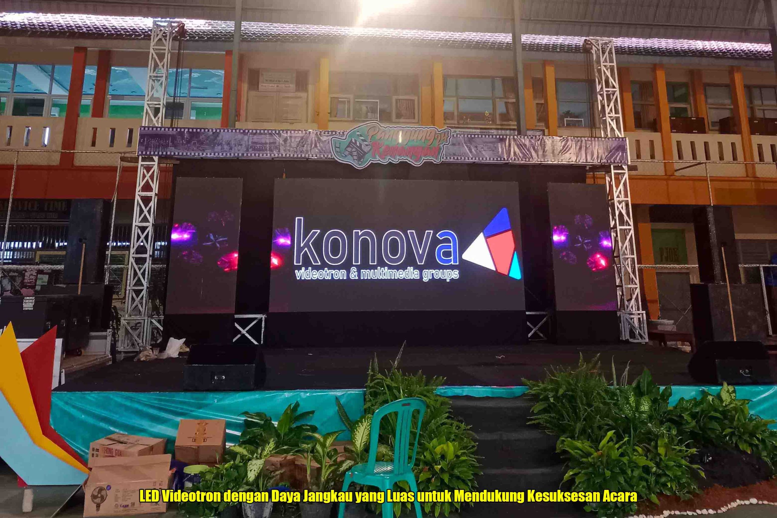 LED Videotron dengan Daya Jangkau yang Luas untuk Mendukung Kesuksesan Acara