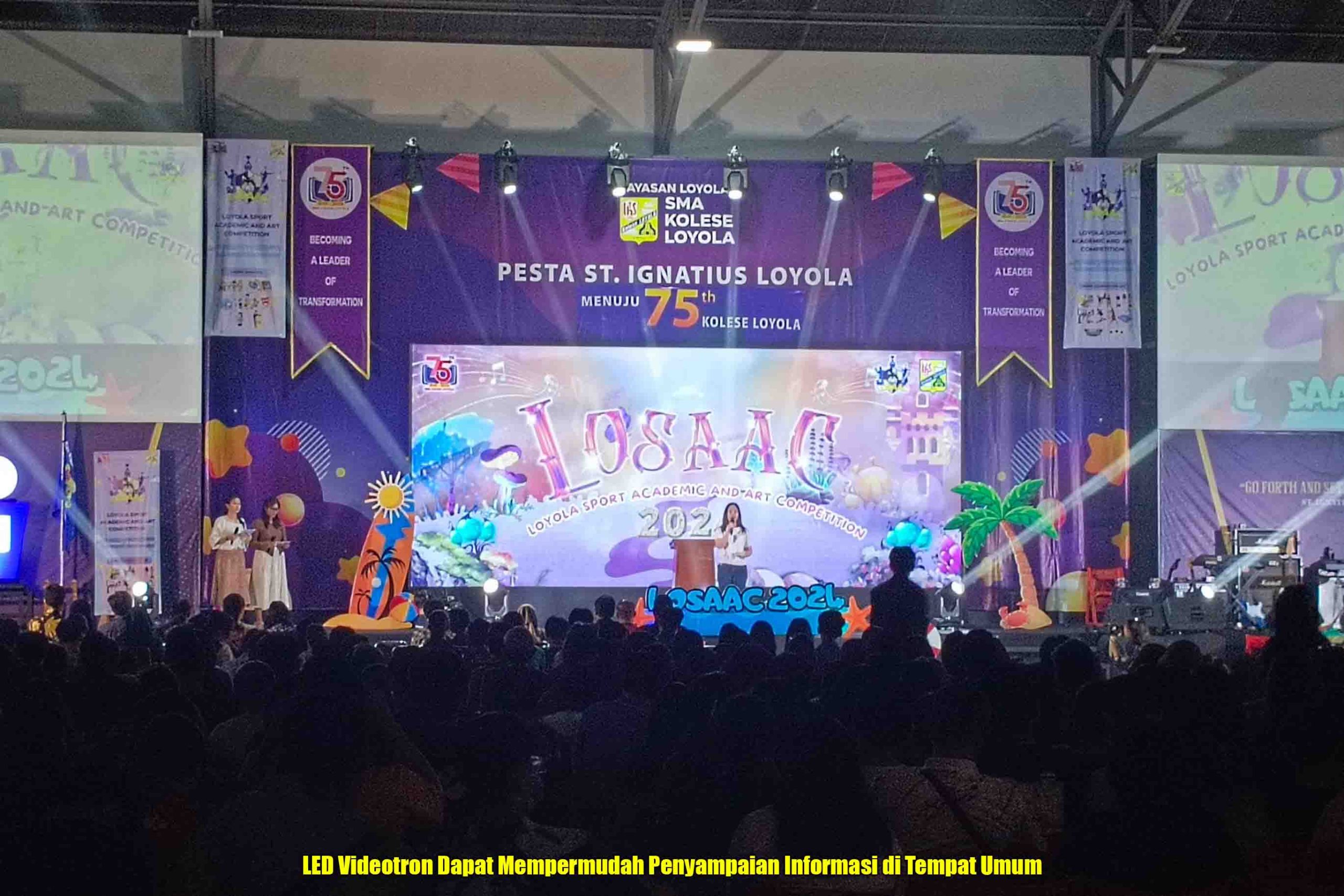 LED Videotron Dapat Mempermudah Penyampaian Informasi di Tempat Umum