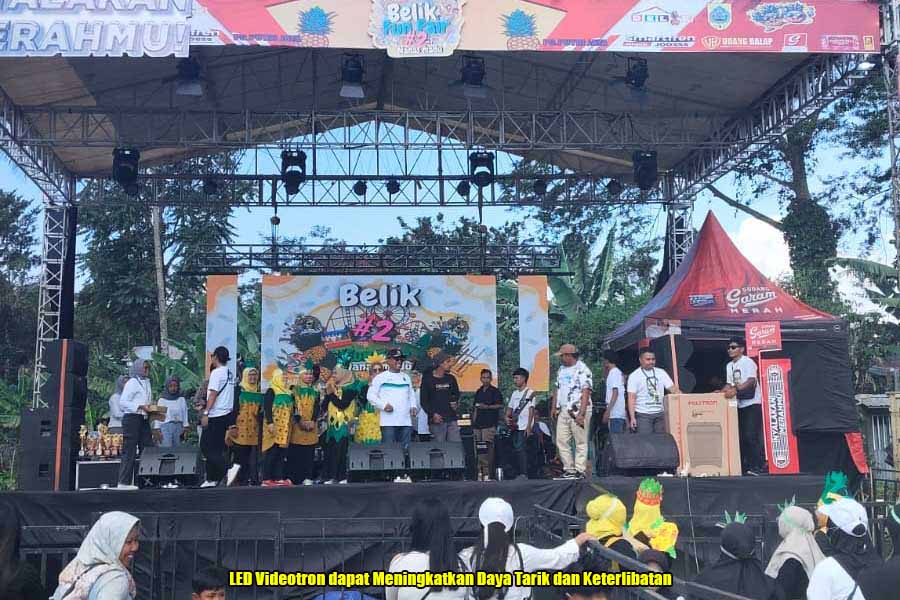 LED Videotron dapat Meningkatkan Daya Tarik dan Keterlibatan