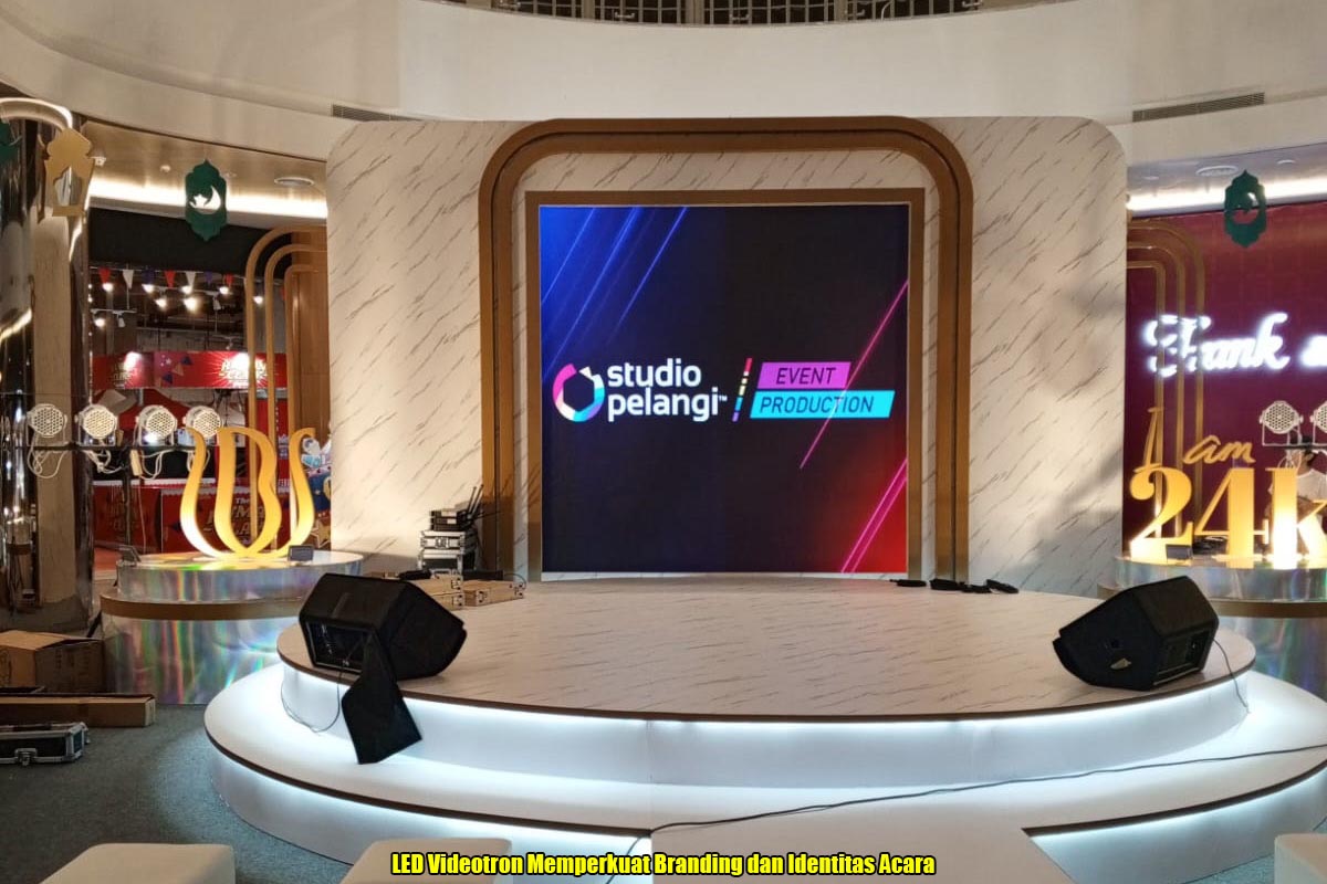 LED Videotron Memperkuat Branding dan Identitas Acara