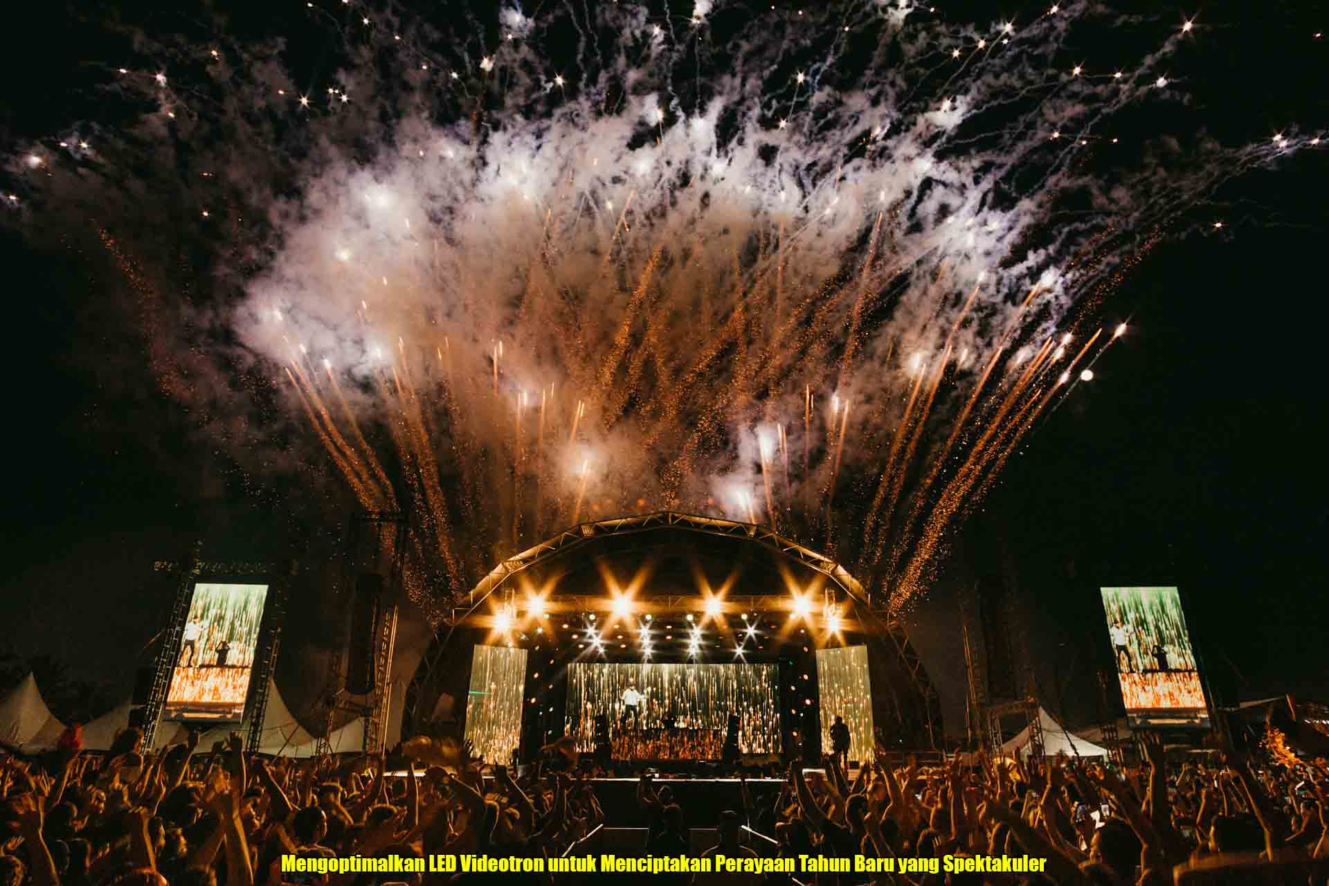 Mengoptimalkan LED Videotron untuk Menciptakan Perayaan Tahun Baru yang Spektakuler