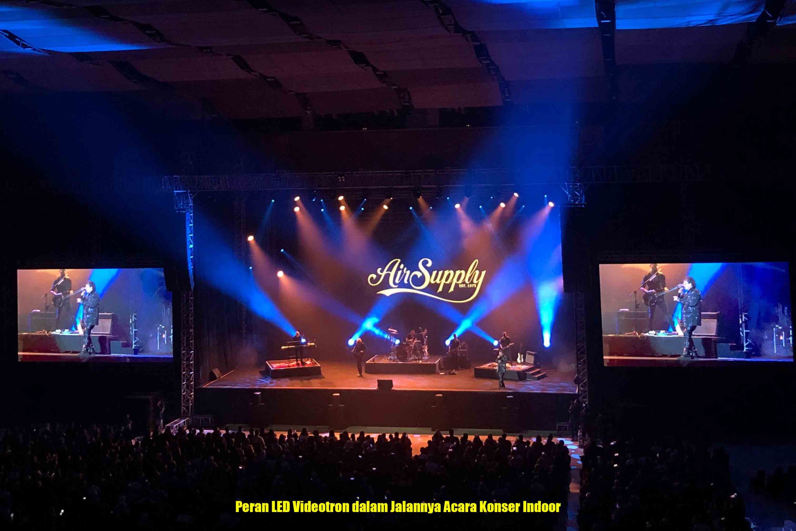 Peran LED Videotron dalam Jalannya Acara Konser Indoor