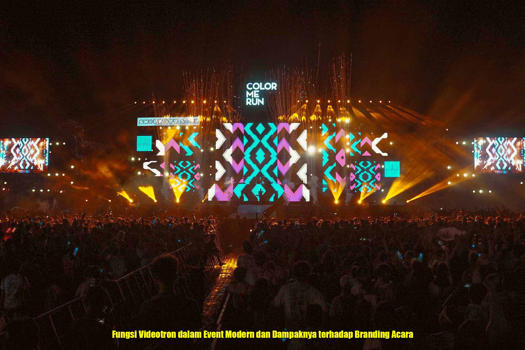 Fungsi Videotron dalam Event Modern dan Dampaknya terhadap Branding Acara