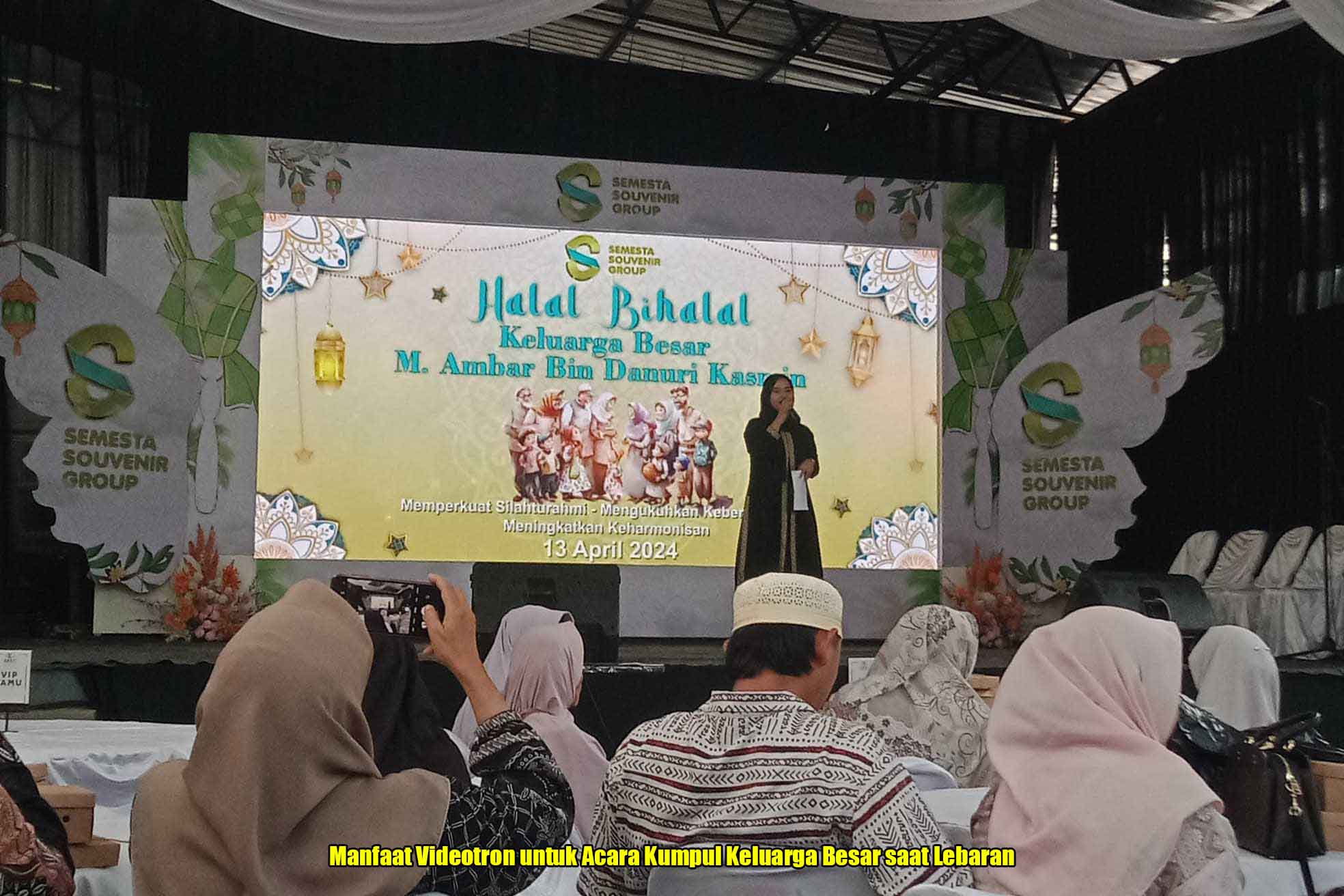 Manfaat Videotron untuk Acara Kumpul Keluarga Besar saat Lebaran