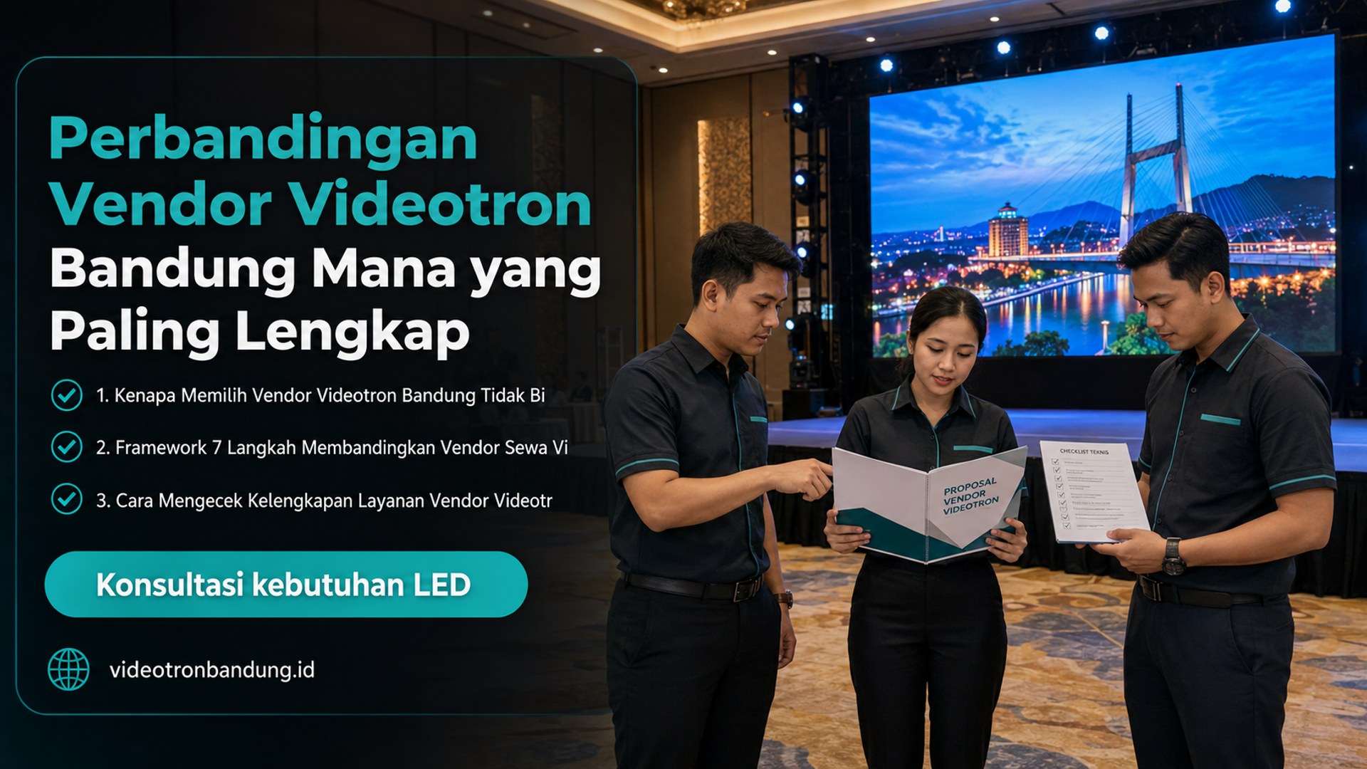 Perbandingan Vendor Videotron Bandung Mana yang Paling Lengkap