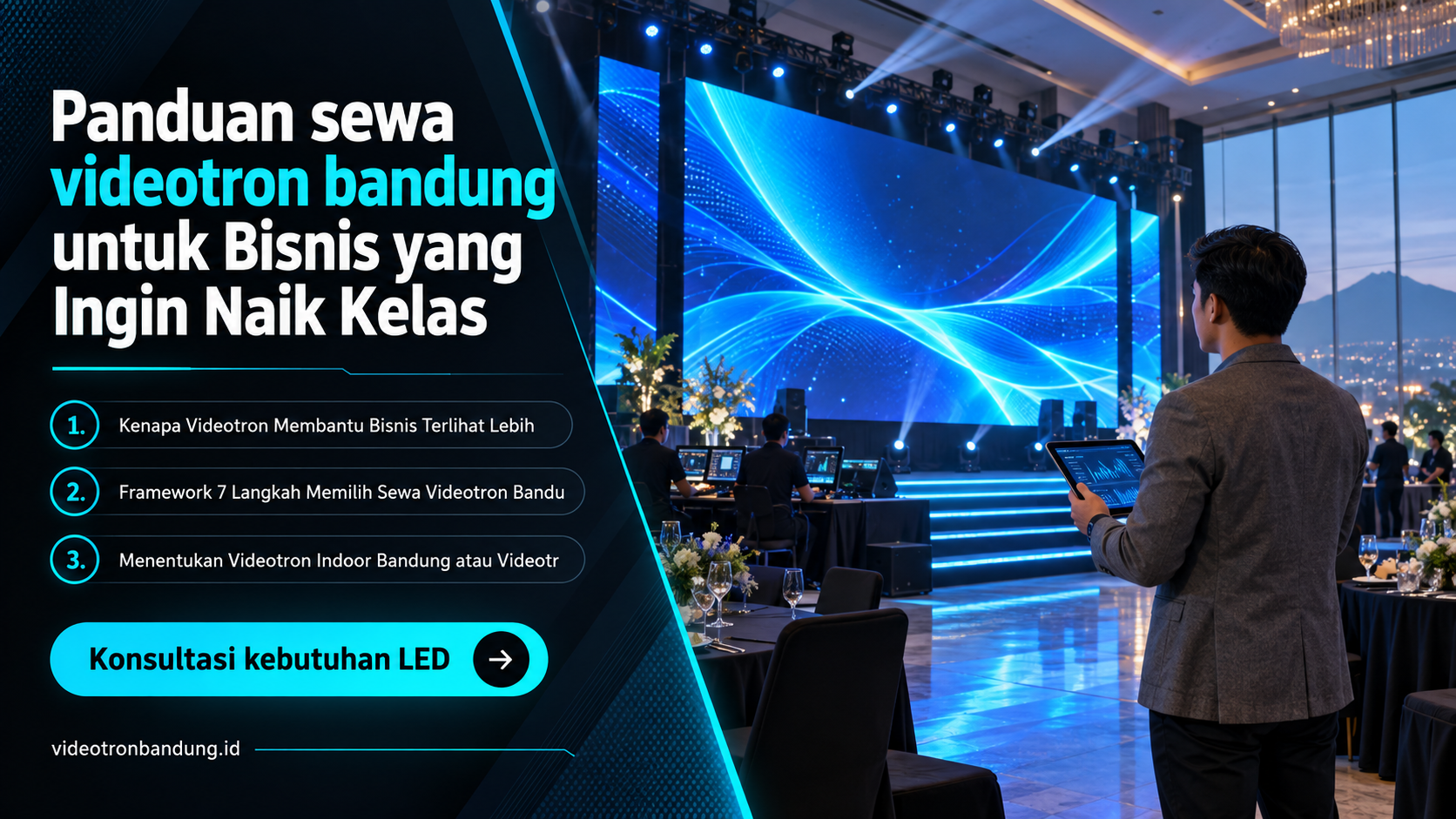 Panduan sewa videotron bandung untuk Bisnis yang Ingin Naik Kelas