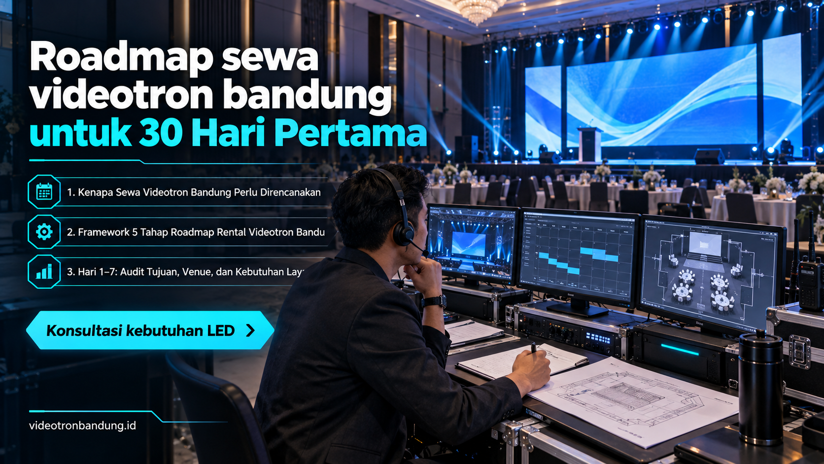 Roadmap sewa videotron bandung untuk 30 Hari Pertama