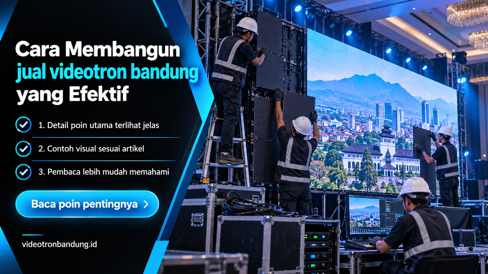 Ilustrasi sewa videotron bandung - Cara Membangun jual videotron bandung yang Efektif