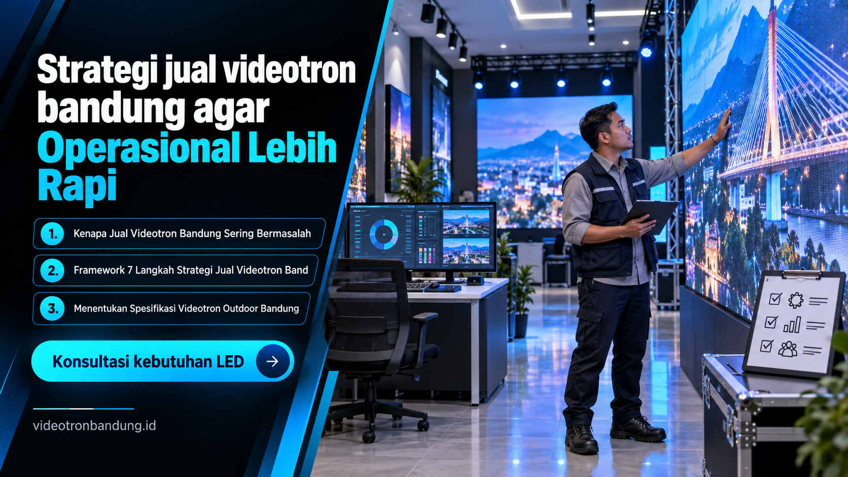 sewa videotron bandung - Strategi jual videotron bandung agar Operasional Lebih Rapi