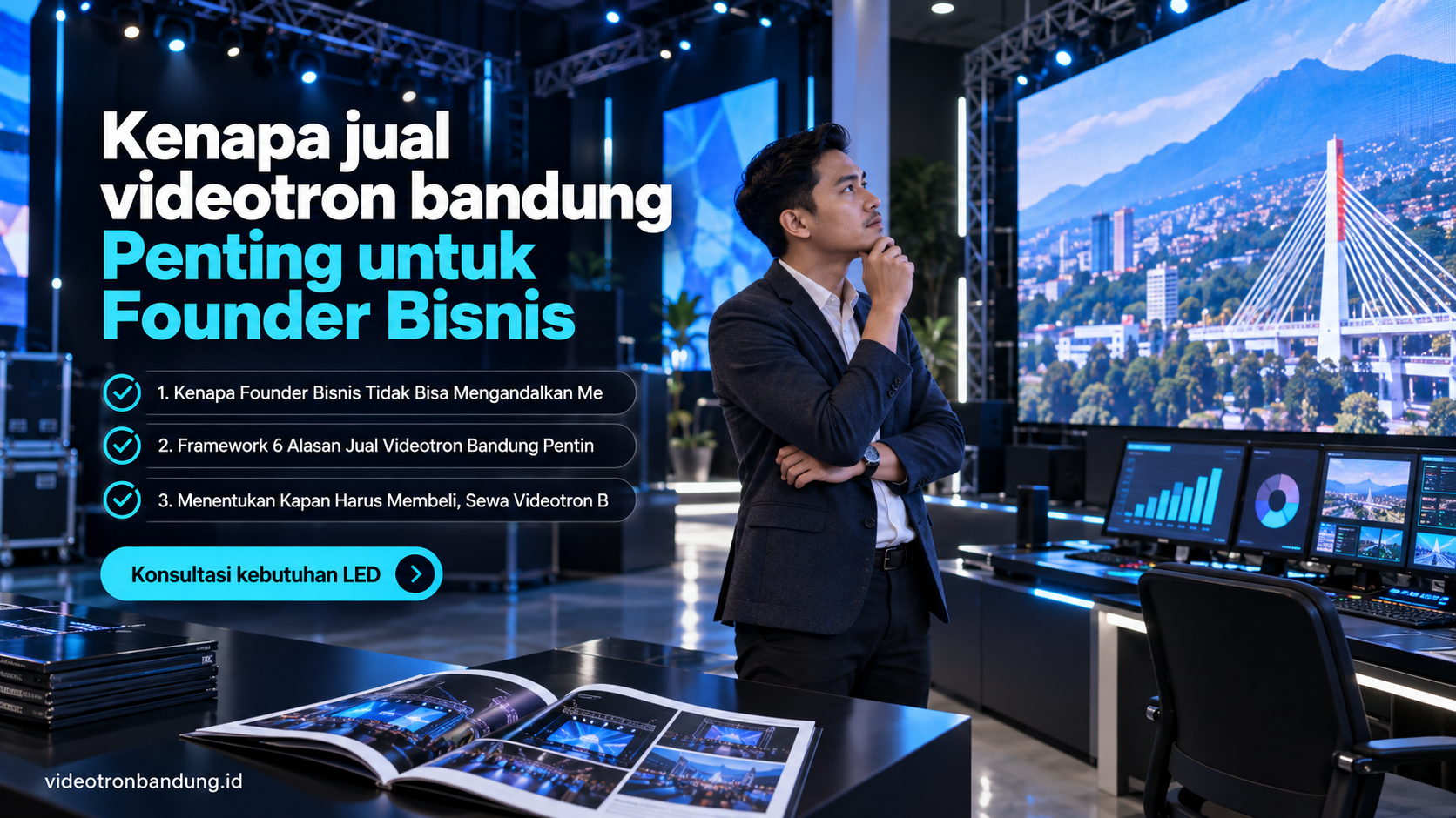 Kenapa jual videotron bandung Penting untuk Founder Bisnis