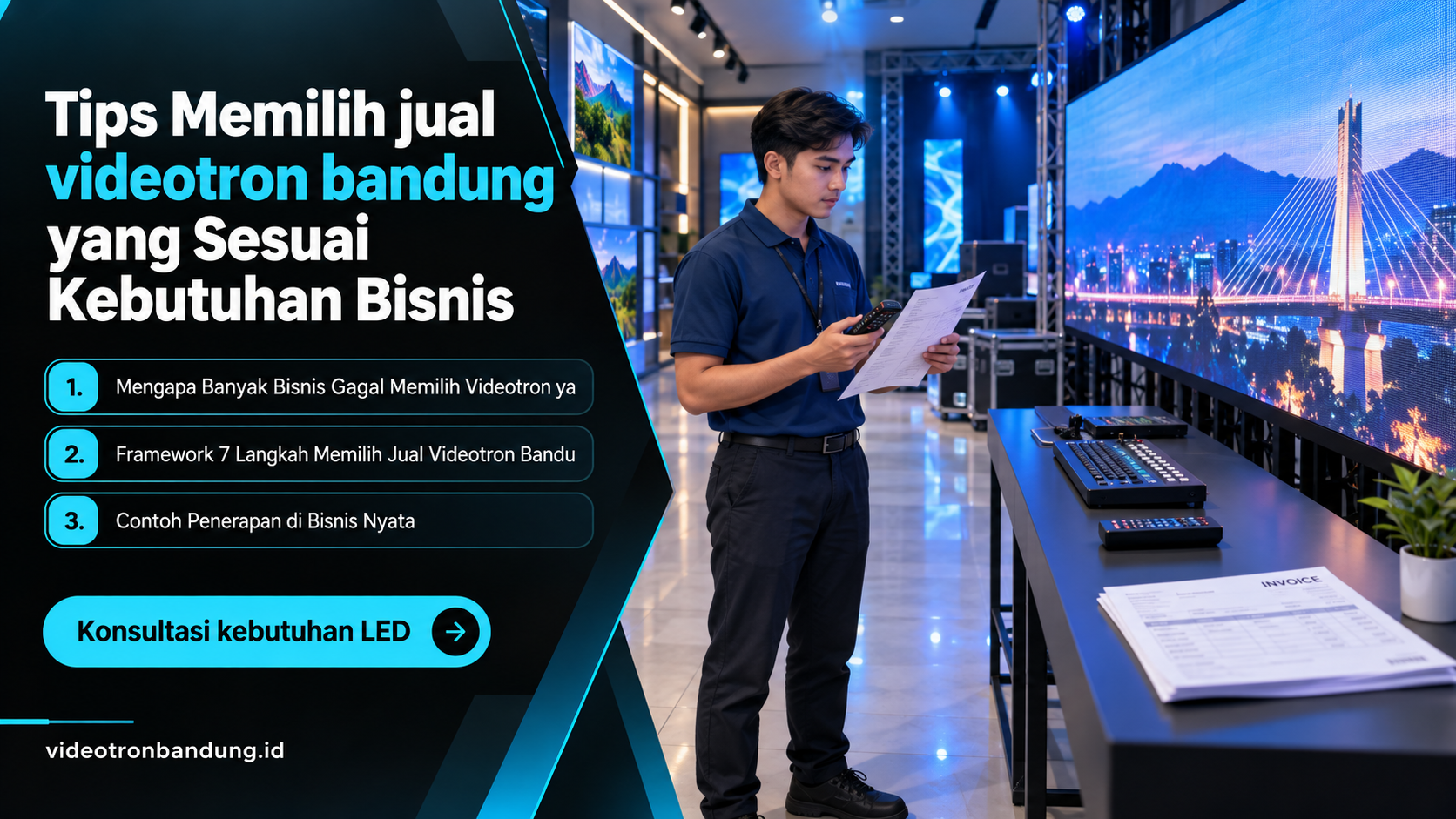 sewa videotron bandung - Tips Memilih jual videotron bandung yang Sesuai Kebutuhan Bisnis