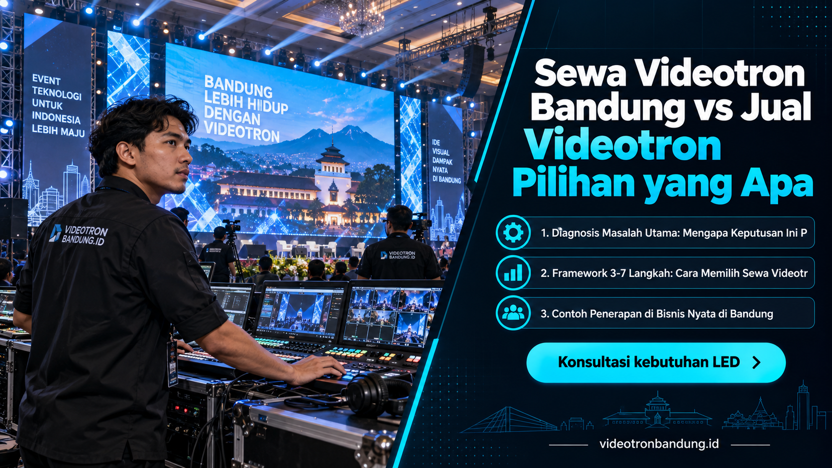 Sewa Videotron Bandung vs Jual Videotron Pilihan yang Apa